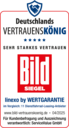 Deutschlands Vertrauenskönig - BILD Siegel